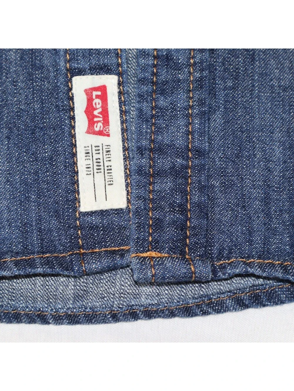 Levis Boys Denim Shirt Size 3T Blue